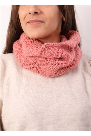 Pink cashmere collar Art Tricot | COLLOCASHMERE2SALMONE